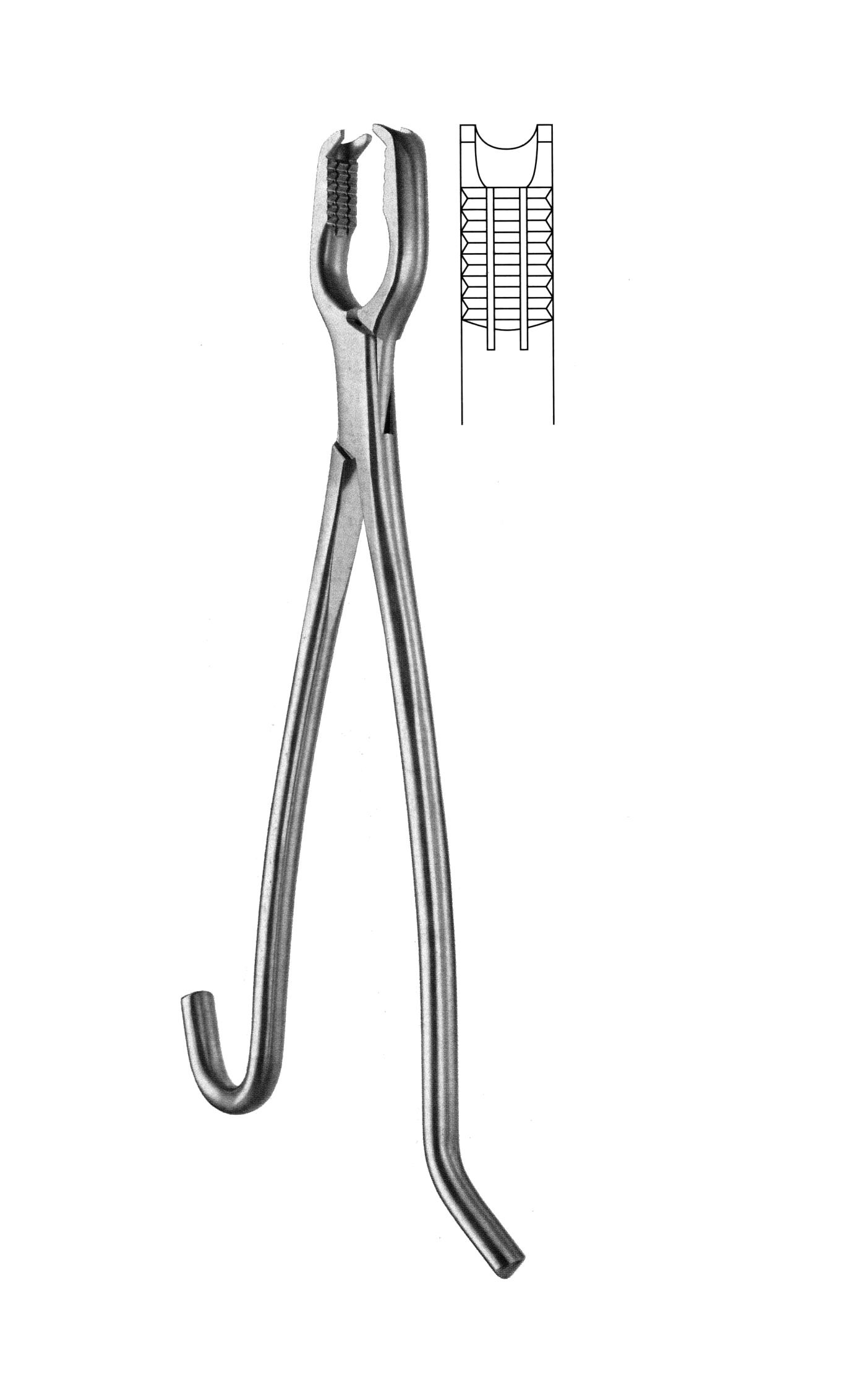 LOWMAN KEMİK KLEMP 13CM